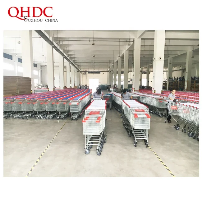 Chinese Manufacturer Trolley Metal Shopping Carts