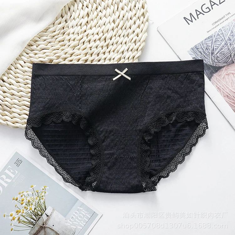 Лидер продаж Amazon женское нижнее белье большого размера дышащее женские бесшовные трусики для женщин