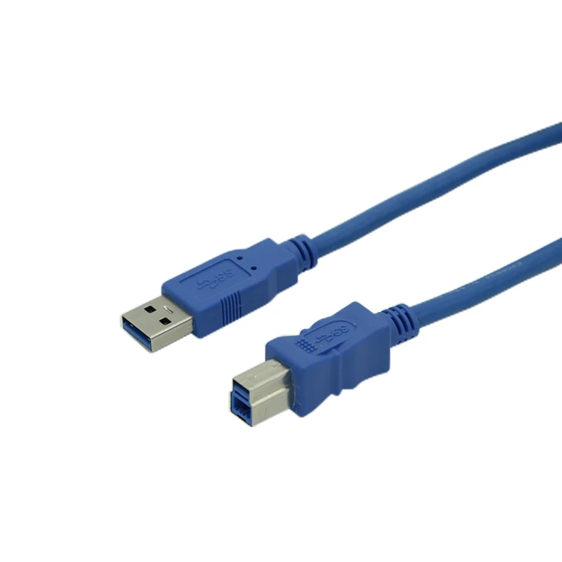 
USB-кабель для принтера, квадратный порт USB 3,0, высокоскоростной кабель для печати данных 