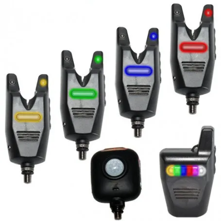 Carptour VX Sensor 4 Bite Indicator Pack with Central Unit 4 Bite Alarms Carptour VX Sensor