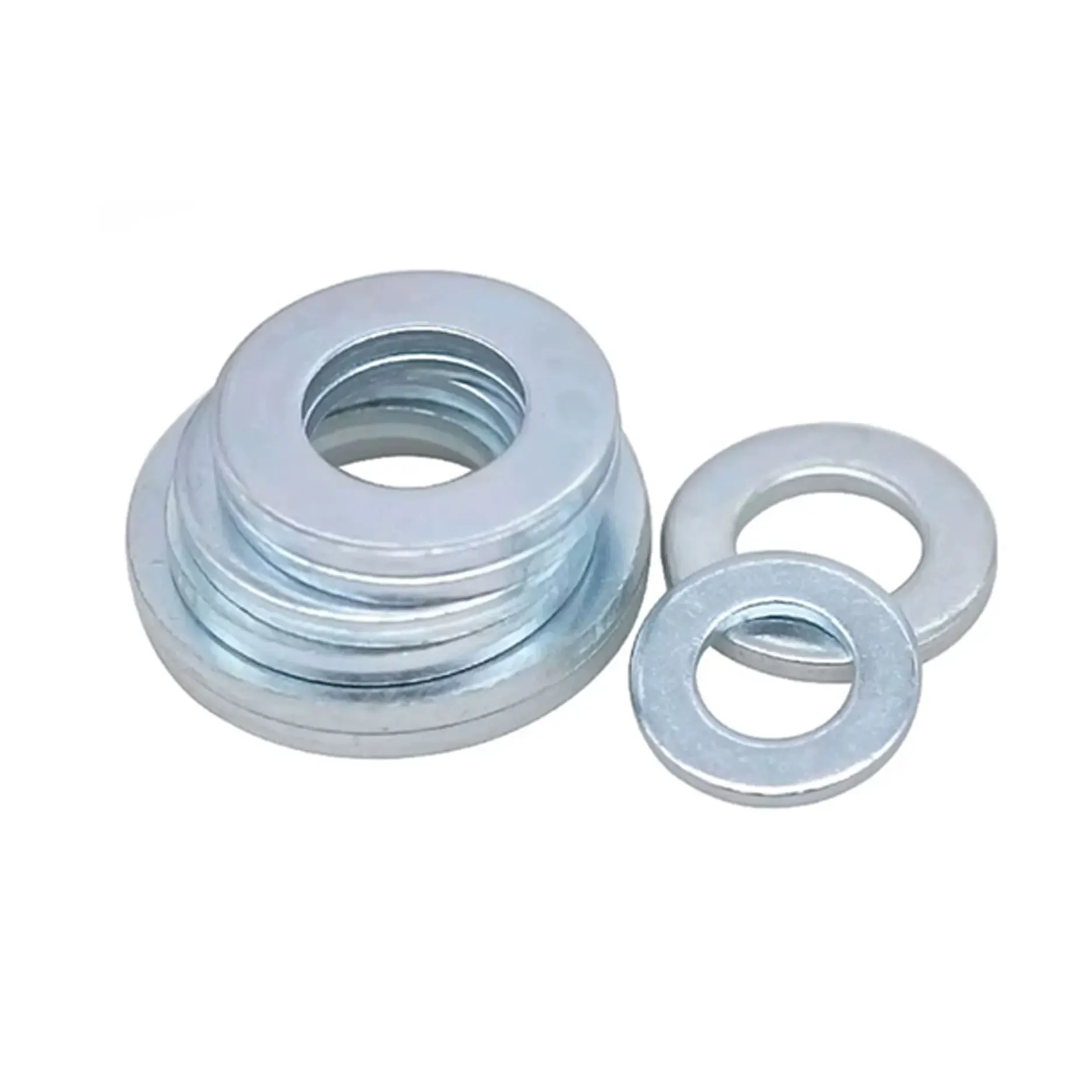 DIN125 Flat washer Galvanized Zinc Plated Steel Thin Thick Flat Washers