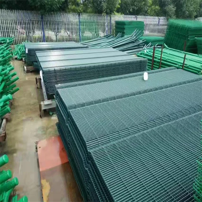 Manufacturer railway station mesh fence 358 metal anti climb fence panel set