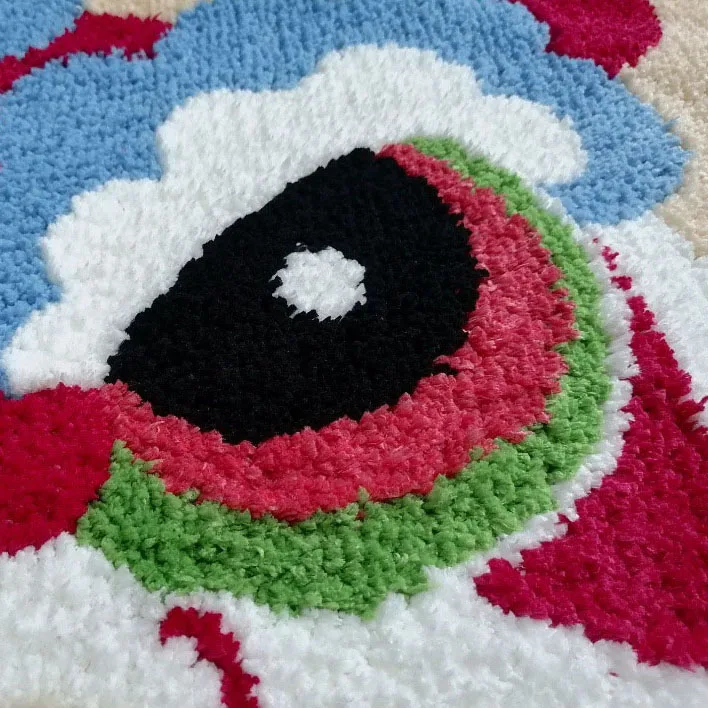 Miracle Rug Carpet Design Character Shape Customized Rugs Handmade Carpet Logo Custom Rugs Dropship