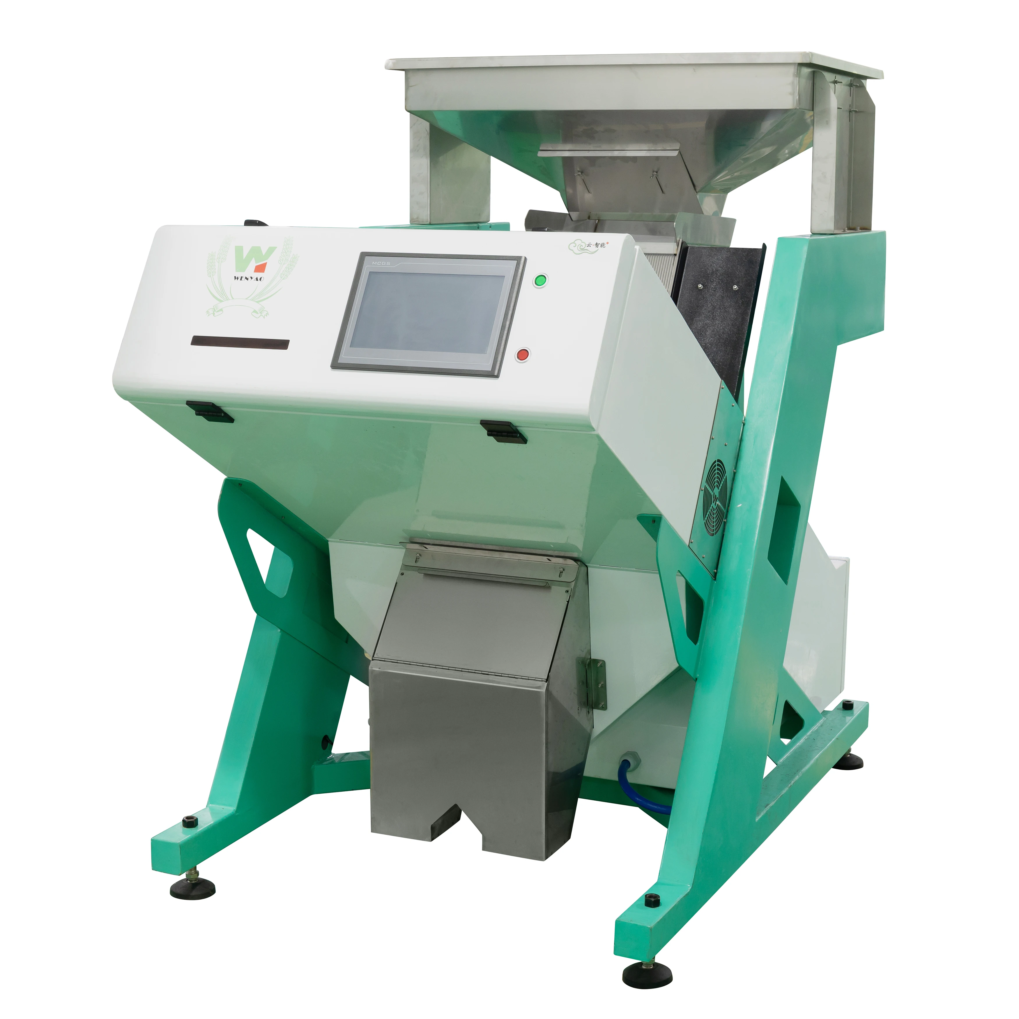 Small Plastic Pellets Color Sorter Machine Plastic PVC PP Sorter ABS Plastic Flakes Color Sorting Machine