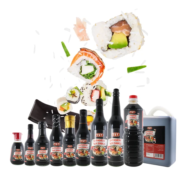 TSY Food Hot Sell in Supermarket Bulk OEM Available Strong Umami Sweet Instant Dipping Sauce Japanese Soy Sauce for Sushi