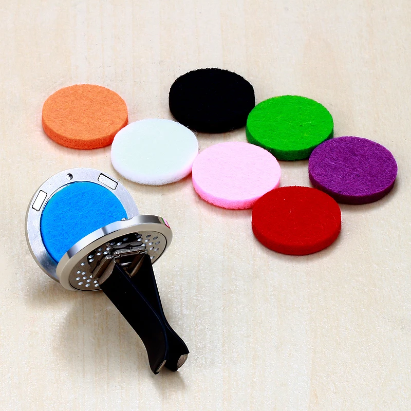 Stainless Steel Hollow Dancer Car Air Conditioning Perfume Box Aroma Diffuser Box