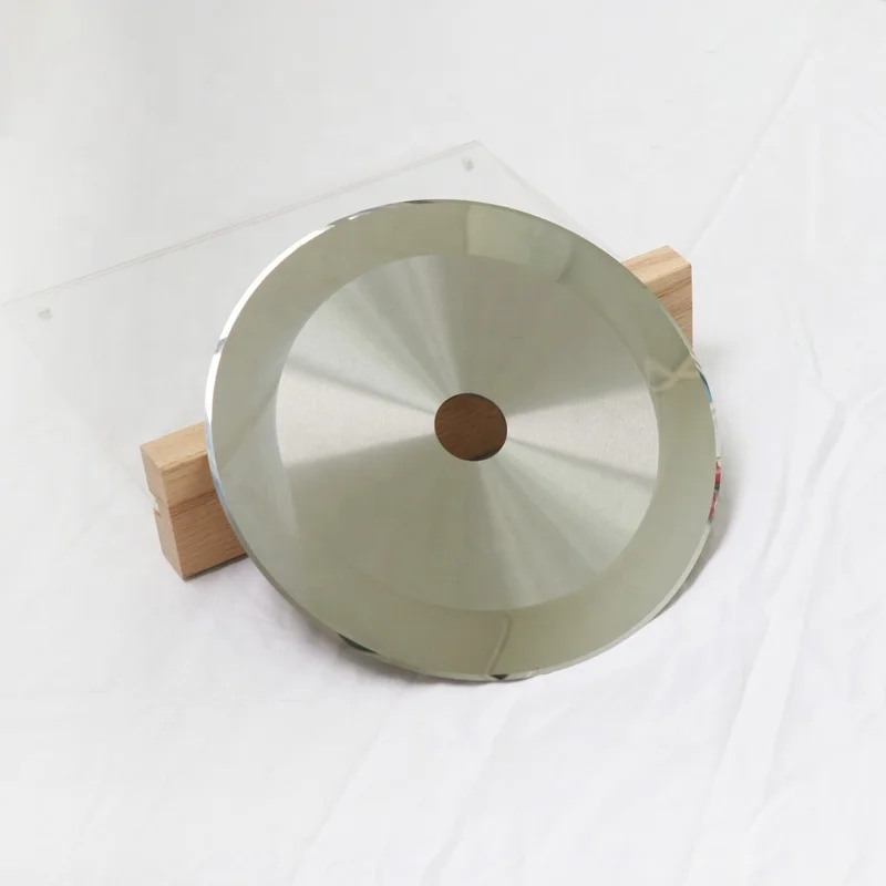 Tungsten carbide YG12X 200*25.4*2mm circular knives adhesive tape slitting blade taping knife for gummed tape slitting