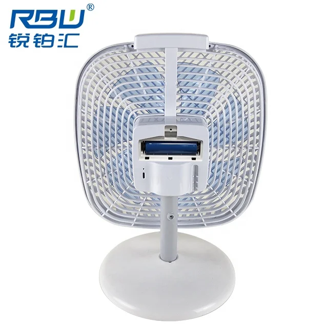 New release portable USB rechargeable solar powered DC mini table fan with 7 blades
