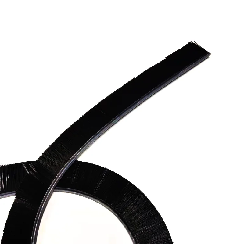 Aluminium Alloy Seal Door Sweeper Cleaning Brush For Dust Proof