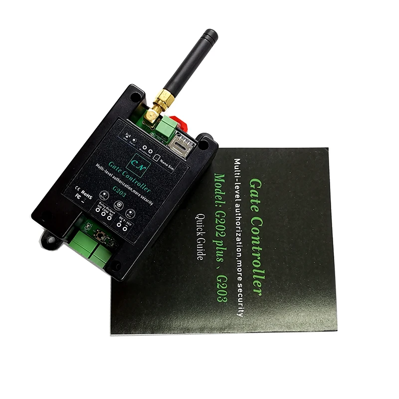 CHISUNG RTU5024 GSM Gate Opener Relay Switch Wireless Remote Control Door Opener Access with Antenna