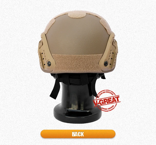 Wholesale Troop Military MICH 2000 Bulletproof Helmet NIJ0101.06 Certification