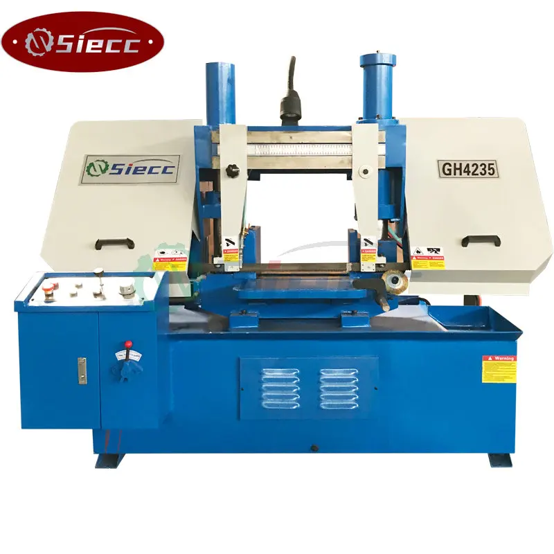 Semi-automatic bandsaw Pipe Cutting 12 inch band saw machine GH4240 metal band saw machine