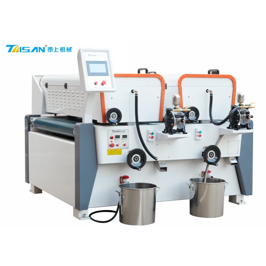 
 Деревообрабатывающая машина для мебели, УФ роликовое покрытие для МДФ  