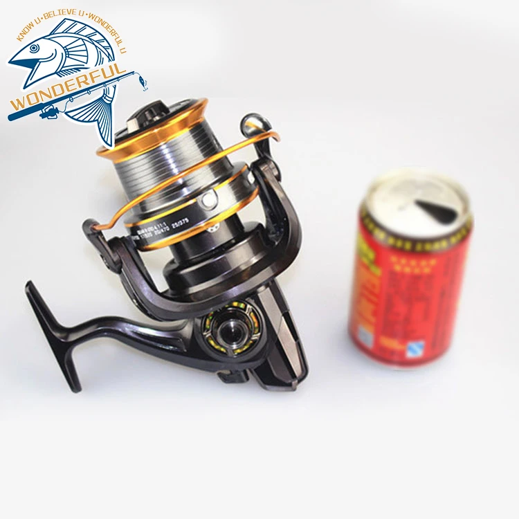 Saltwater Aluminium Alloy Spool Long Cast Big Drag Sea Fishing Spinning Reel