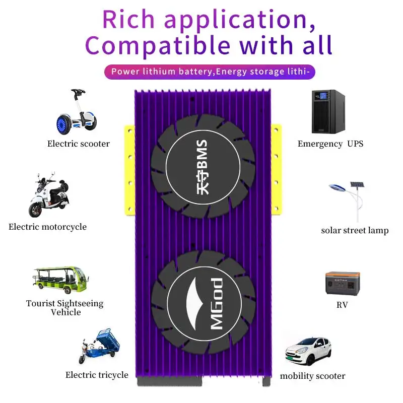 
24S BMS for 72V liFepo4 battery management system BMS 80a with low current liFepo4 battery pack 