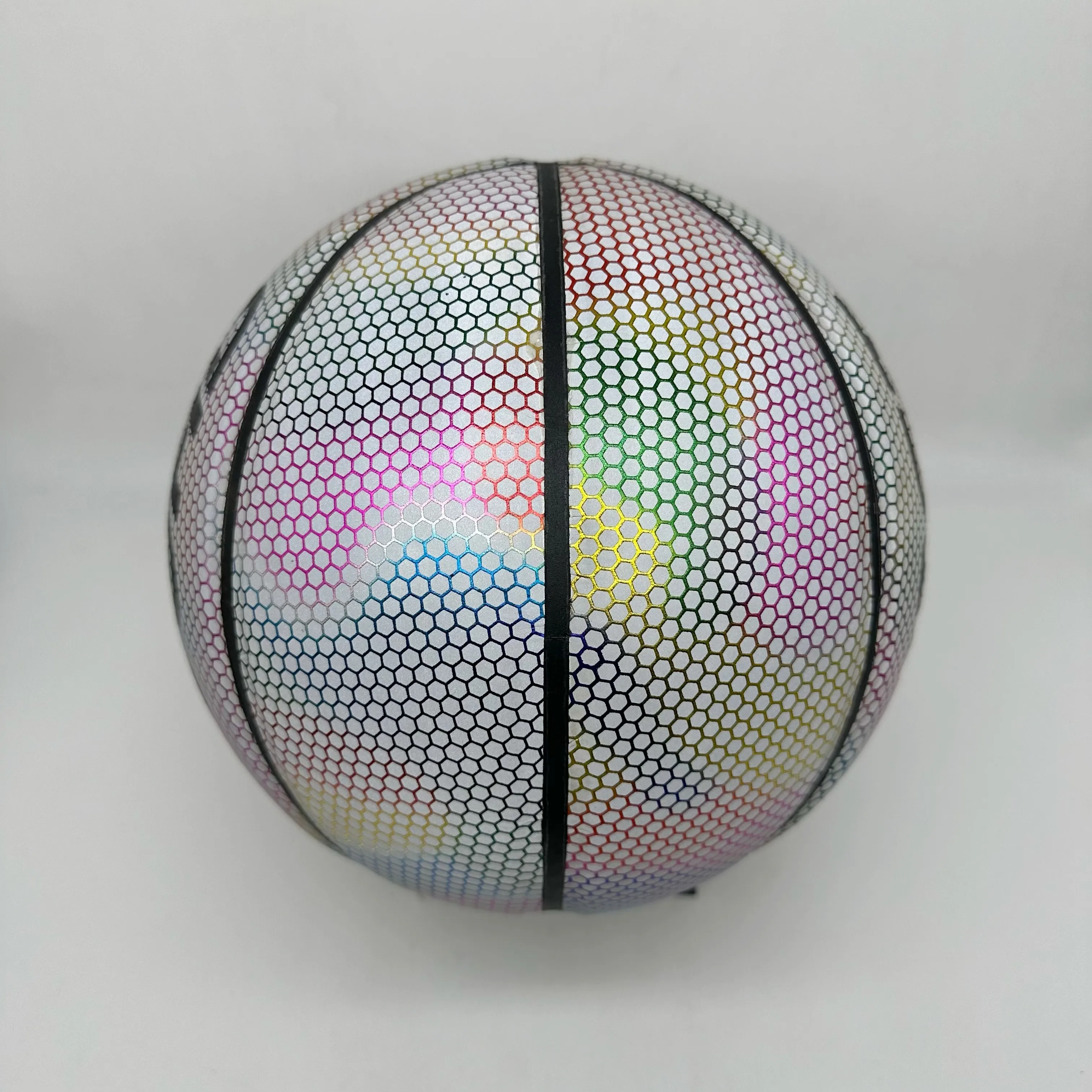 Factory Direct Standard Size 7 Reflective PU Basketball for Training and Match High Quality Basketball