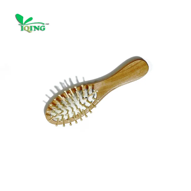Natural bamboo and wood materials pocket size, portable travel, environmental protection and health wooden hair bamboo comb