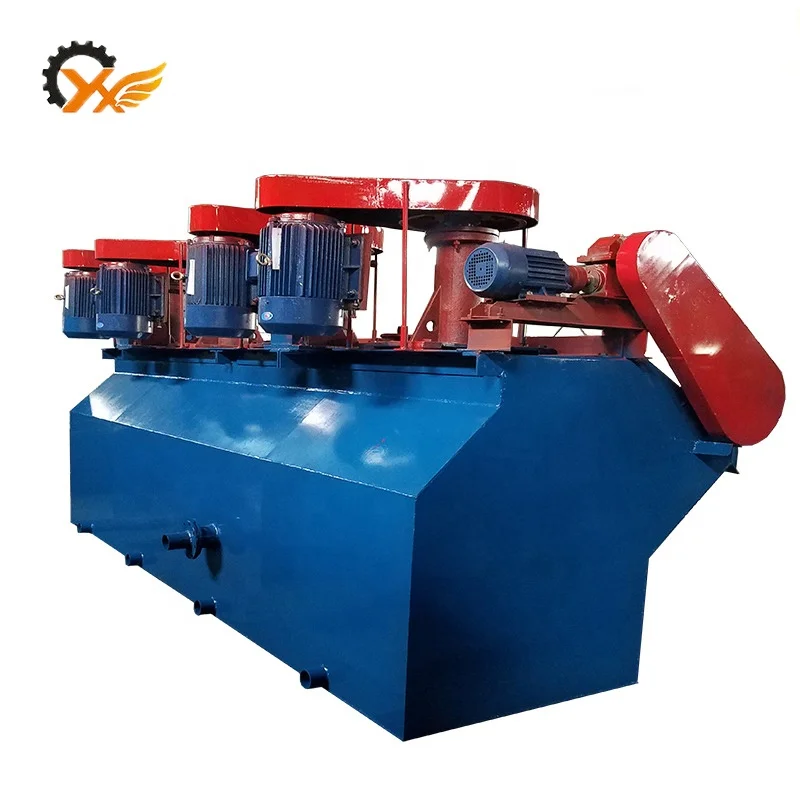 Small scale mini copper flotation line dressing plant equipment gold ore flotation machine price