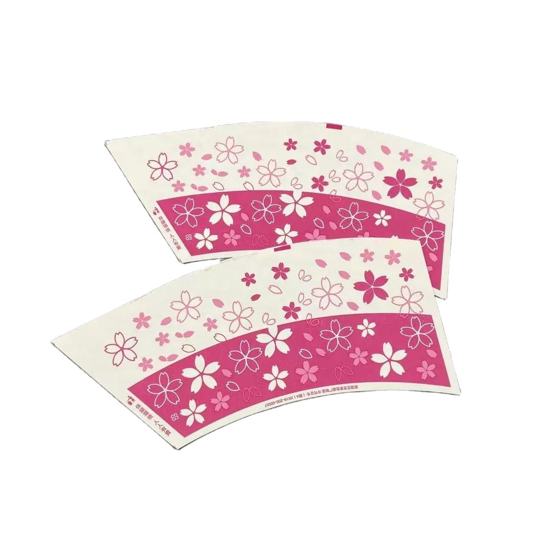 Custom single printed 100% virgin wood pulp raw material pla coated paper roll