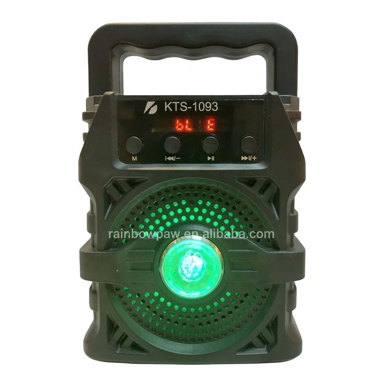 Best selling KTS Speaker KTS-1093 wireless 3 inch factory price portable speaker, USB mini high quality speaker