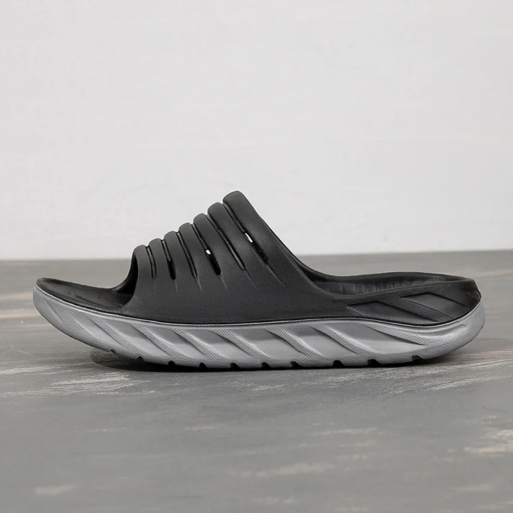 Mens Sport Recovery Sandals Plantar Fasciitis Thick Cushion Slides Lightweight Comfort EVA Arch Support Orthotic Slippers