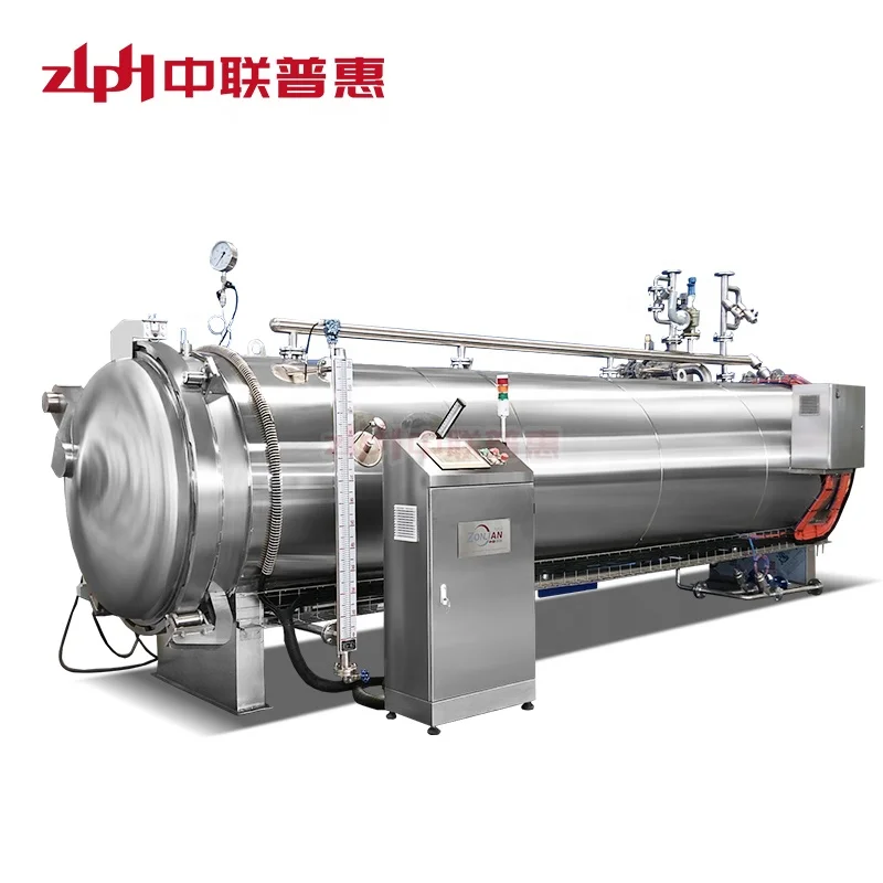 High-Pressure Stainless Steel Mushroom retort Autoclave Machine for food industry
