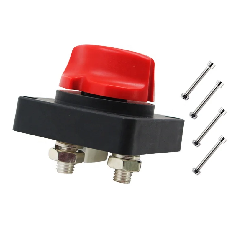 Управление аккумулятором, уничтожитель, отключение отключения, поворотный переключатель для RV, морского катера, транспортного средства