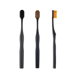 High quality adult antibacterial nano gold bristles toothbrush