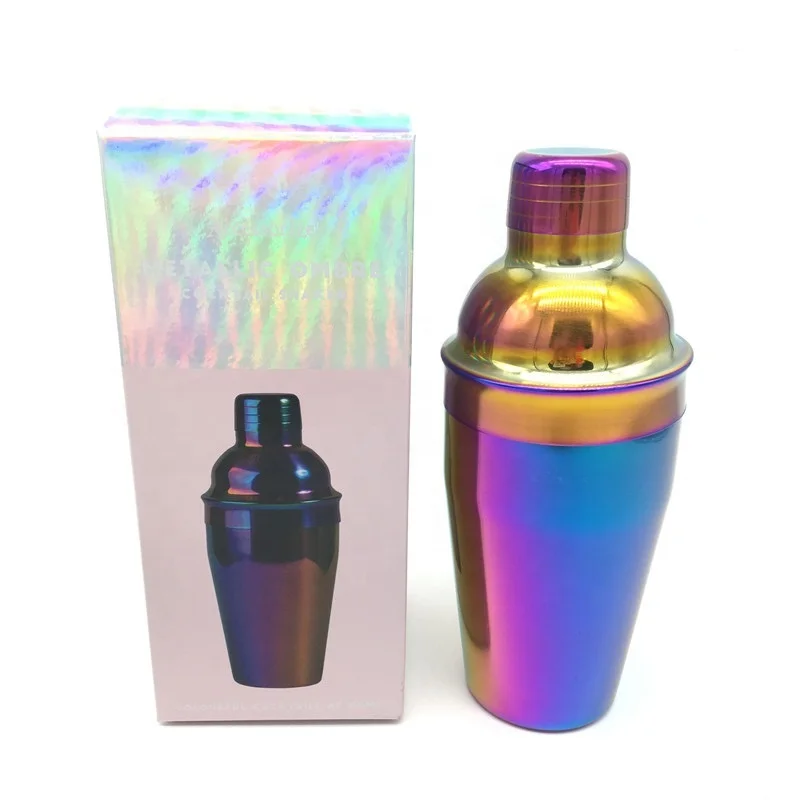 Factory Direct 800ml stainless steel professional bartender bar set tools cocktail shaker bartender kit with bamboo wood stand