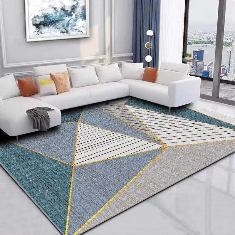 Изготовлен из высококачественных материалов, декоративный ковер из хрустального бархата для дома