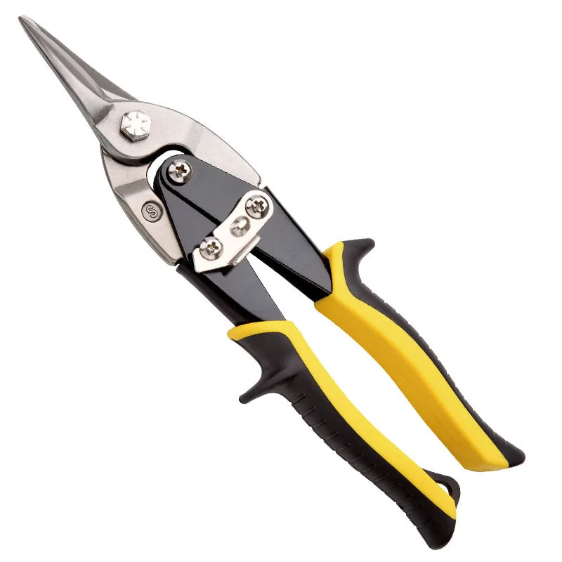 LARIX Hot Selling Multi-Function German straight Cut Aviation Scissors Metal Scissors