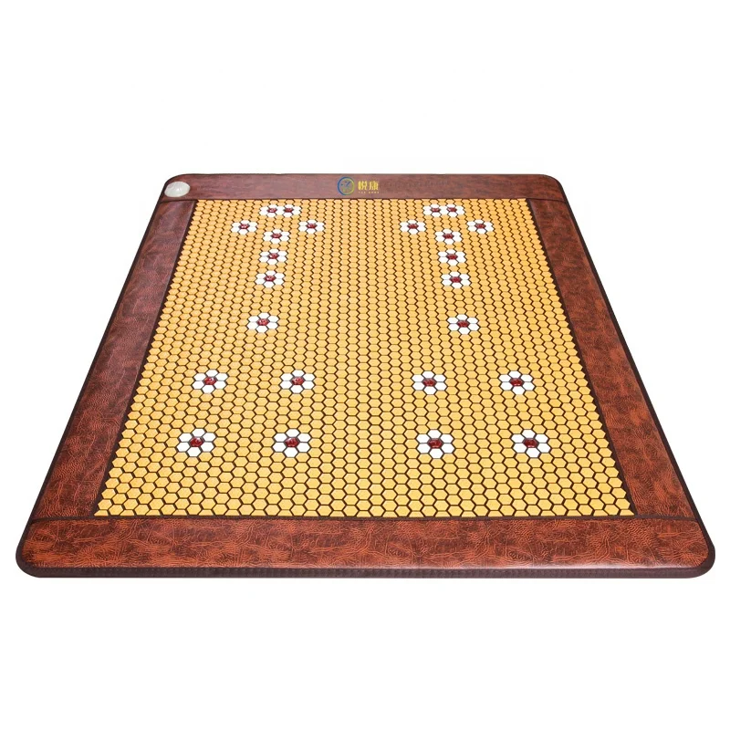Manufacturers wholesale new jade mattress germanium stone tomalin single heating sweat steaming beauty mattress