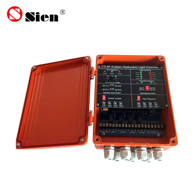 Telecom Tower Light Digital Control Box Obstacle Light digital controller