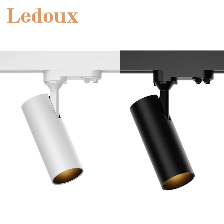 LEDOUX Best Selling Anti-Glare Surface Mounted Aluminum Adjustable led Track light Living Room Gallery led Track lights