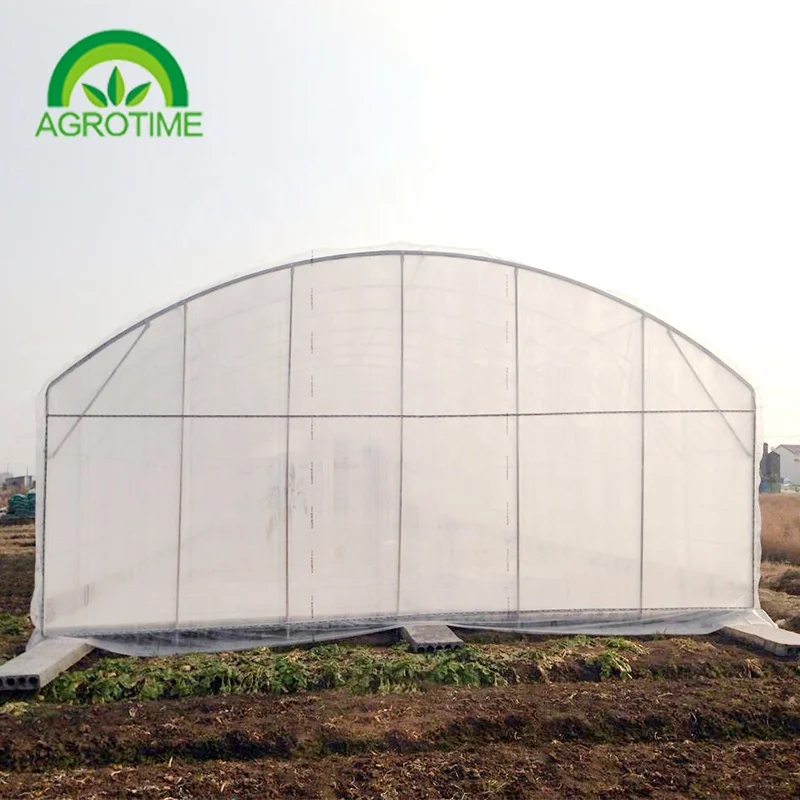 durable Chinese large poly film tunnel Galvanized Greenhouse greenhouse for sale