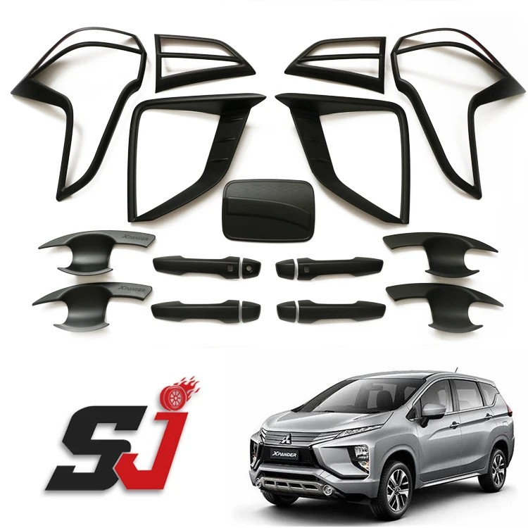 High Quality Car Exterior Accessories Garnish Sets Combo Sets Chrome Kits body kit for Mitsubishi Xpander