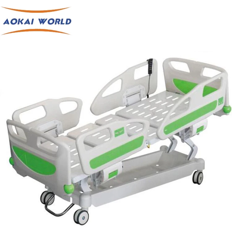 AK-3618K6 ABS Bed Board Timotion Motor Electrical Medical Three Functions Hospital Bed