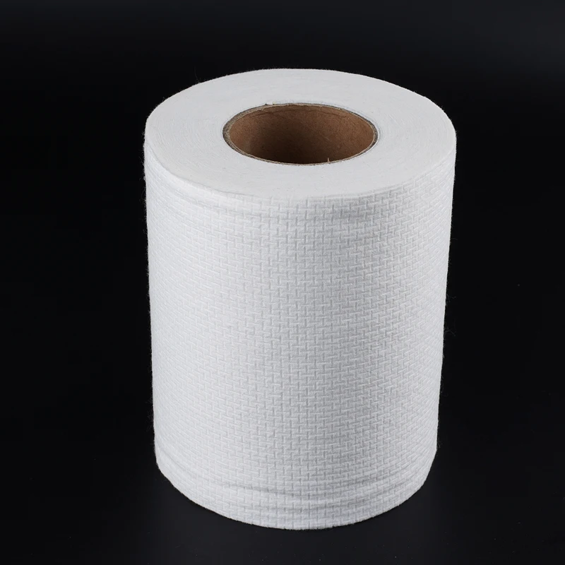 100% Viscose Spunlace Nonwoven Fabric Breathable and Anti-Static Wrapping Paper for Bag Use Plain Style