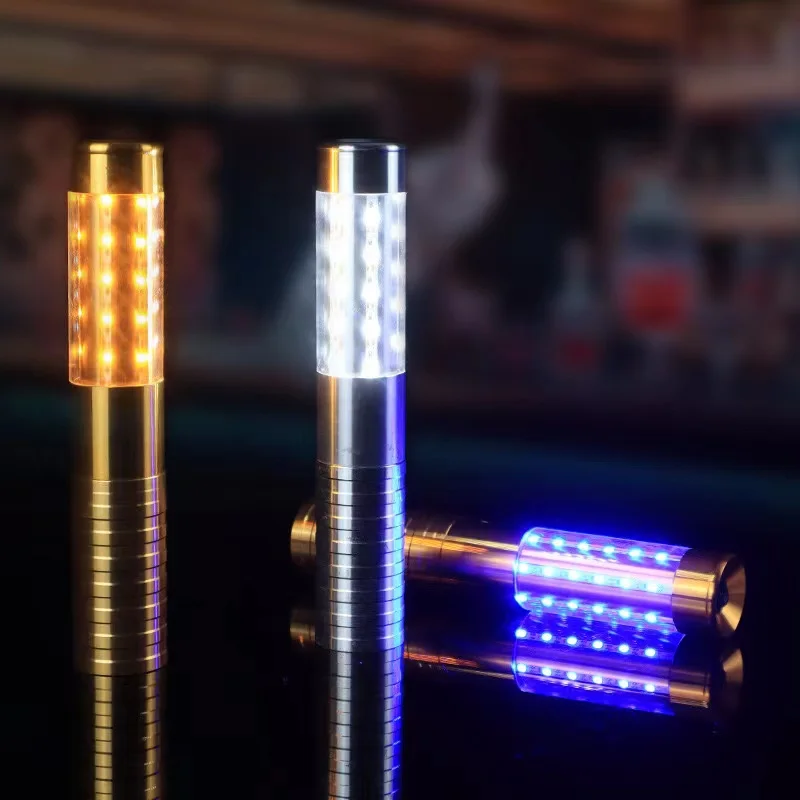 popular good quality led flash light for champagne for bars and pubs