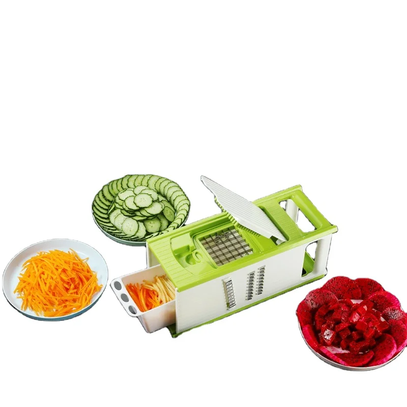 High Quality  cutter chopper slicer manual vegetable chopper 9 in 1 peeler  grater vegetable
