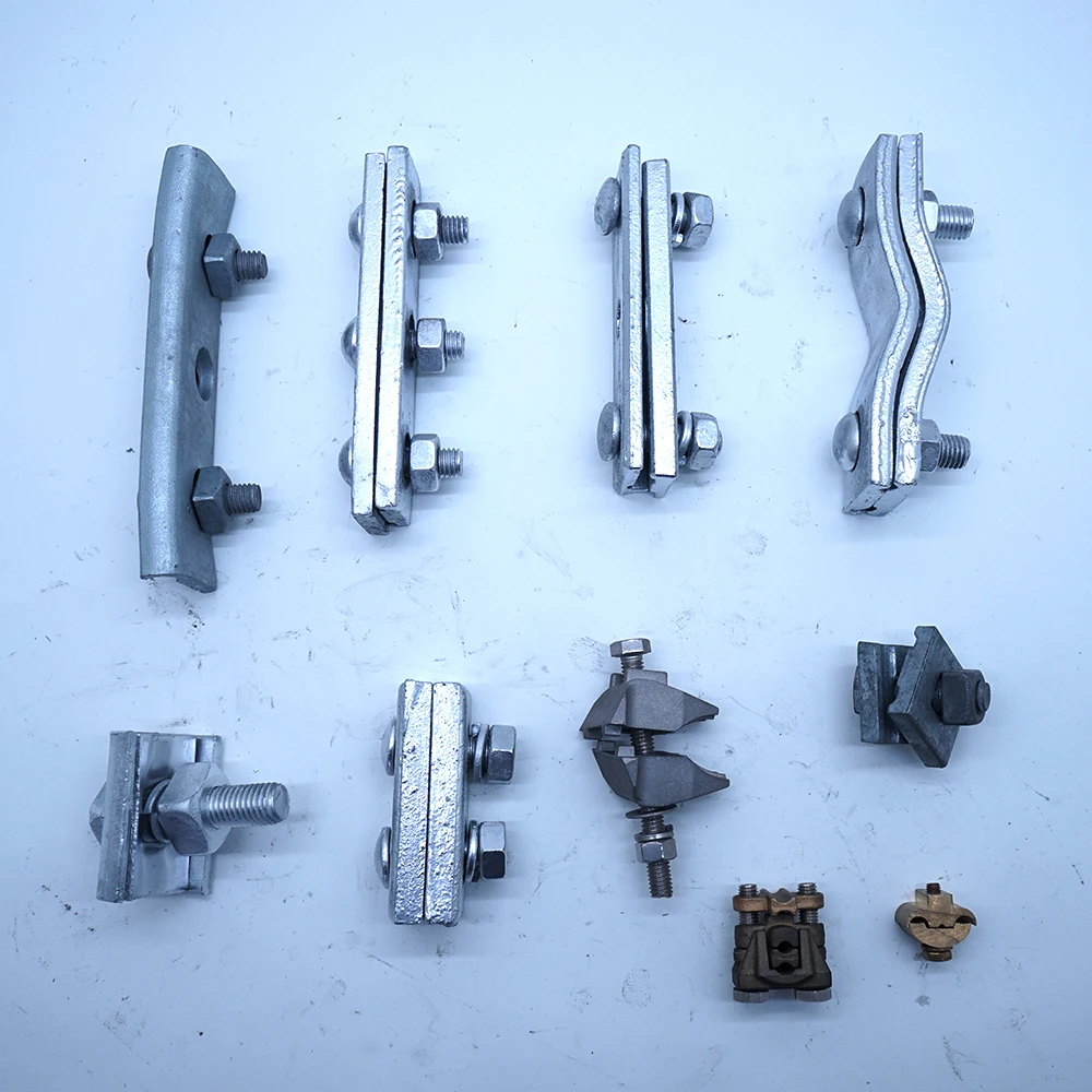 China Galvanized Steel High Voltage Cable Suspension Guy Clamps