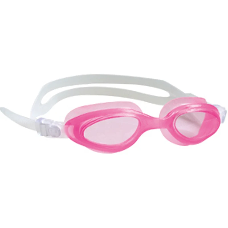 Waterproof UV protection elastic strap silicone swimming goggles for adult