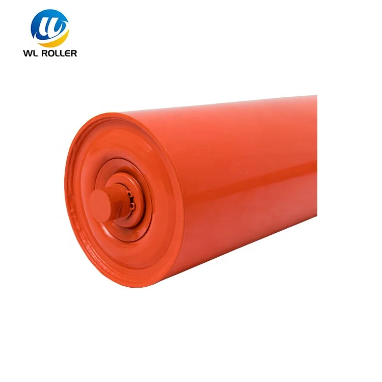 4 Inch Dia CEMA Water Proof Carrying Steel Idler Cylinder Trough Type Conveyor Roller