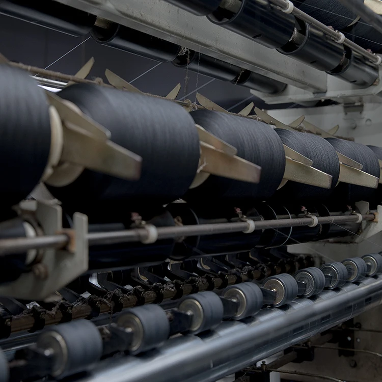 
Cool yarn coolmax 50D24F black color anti uv polyester dope dyeing yarn high color fastness for t shirt fabric 