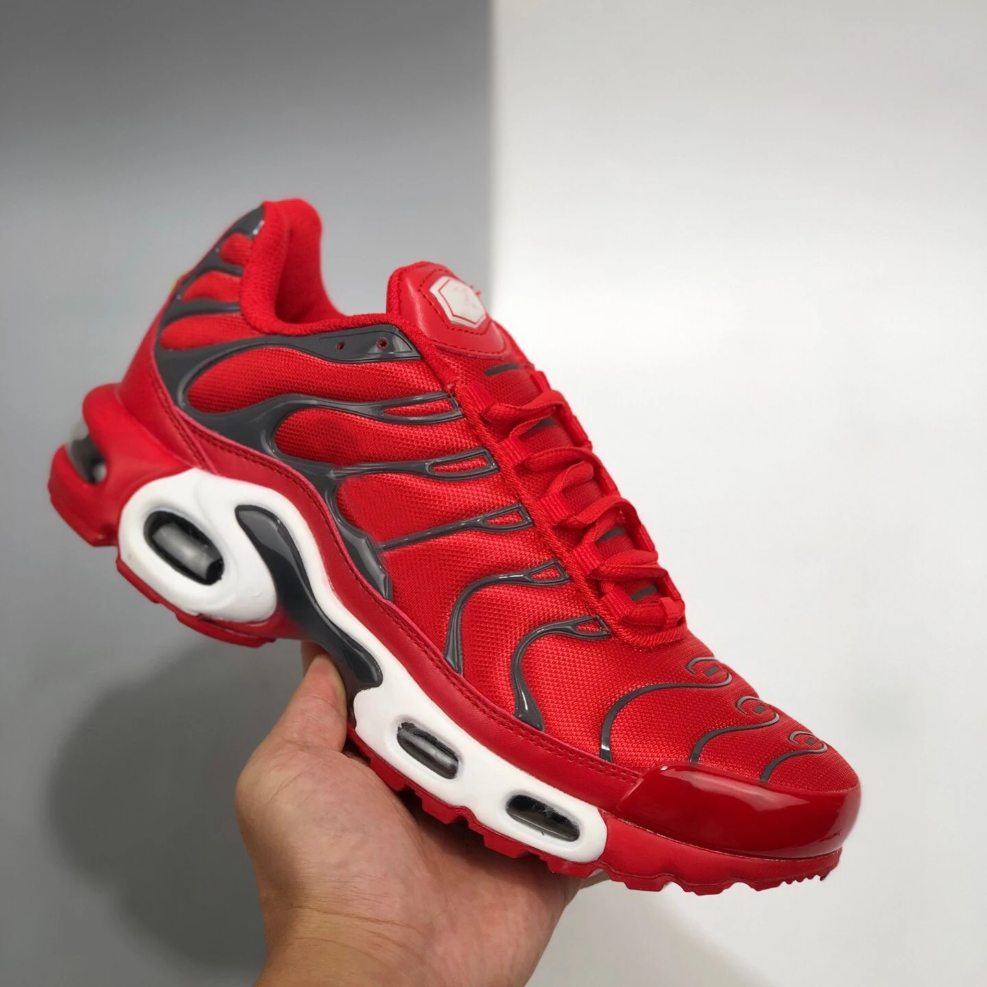  max-plus TN official synchronous new breathable high frequency mesh air cushion increased cushioning running shoes
