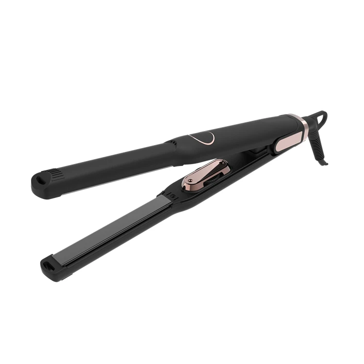 Hot Shot Irons Straightener Bending Machine Ceramic Coating Profession Small Mini Planchas Para Cabello Personalidada Flat Iron