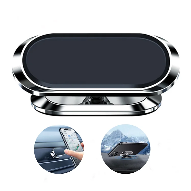 Universal Strong Magnetic Auto Phone Holder 360 Rotation Car Magnet Mount for Car Dashboard