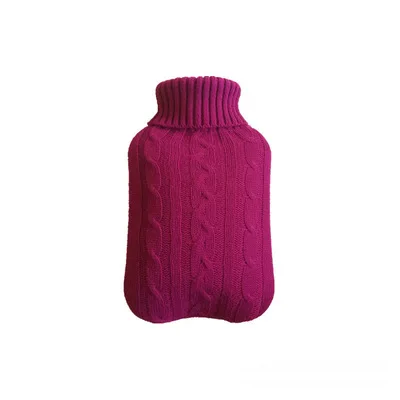 2L PVC HOT WATER BAG Plush Cloth Hand Warmer Student Explosion-Proof Rubber Hot Water Bottle With Cover