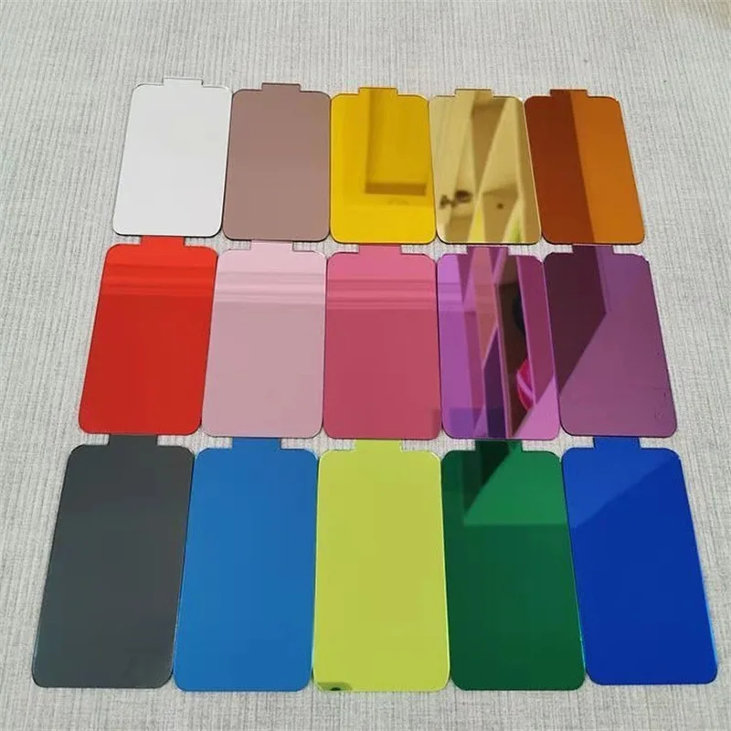 Easy Processing Mirror Acrylic Plastic Sheet With Double-sided Protection Film