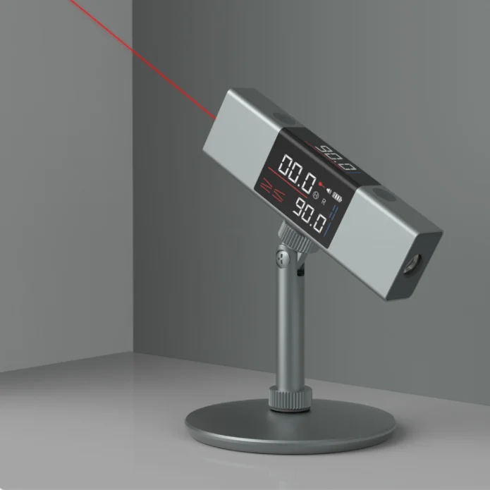 Mini Distance Meter Electronic Digital Angle meter Laser Line Throwangle Meter Level Laser Protractor Inclinometer Angle Measure
